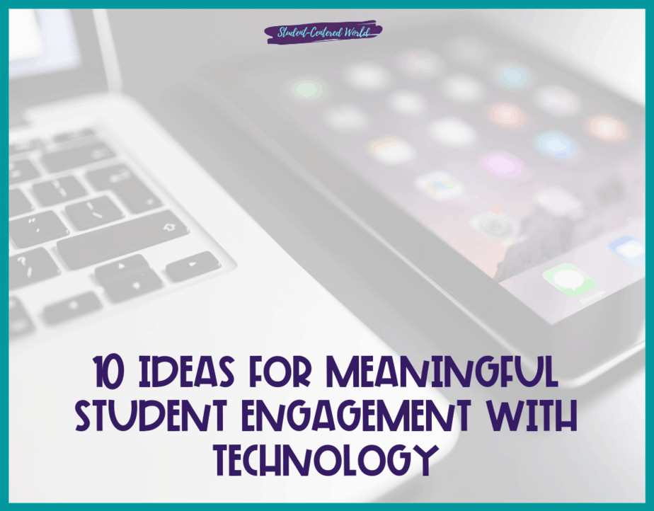 student engagement with technology