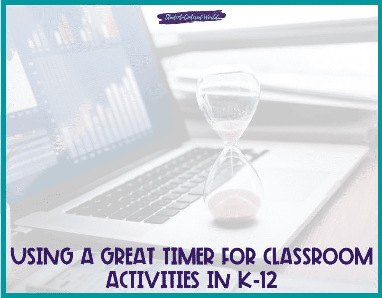 Using A K-12 Visual Countdown Timer for Classroom Activities