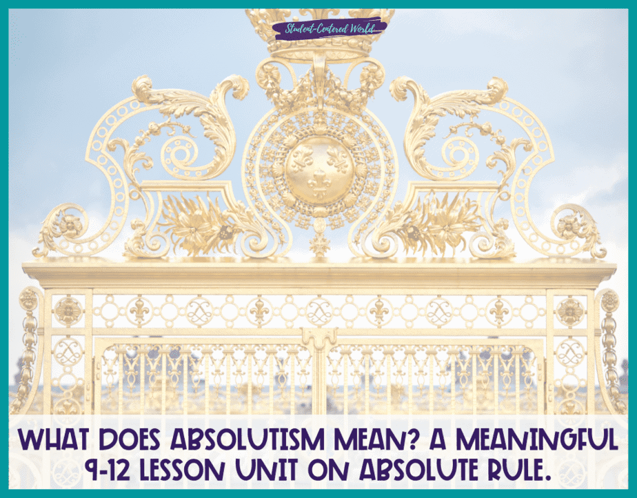 what does absolutism mean