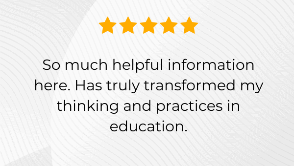 5-star teacher review