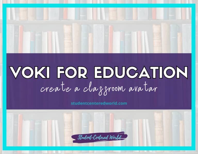 Voki Voki for Education: Create a Speaking Classroom Avatar