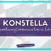 Graphic featuring the word Konstella in bold letters, with the subtitle Streamlining School Communication. The background showcases people using laptops, highlighting the digital ease of connecting communities. Visit studentcenteredworld.com for more information.